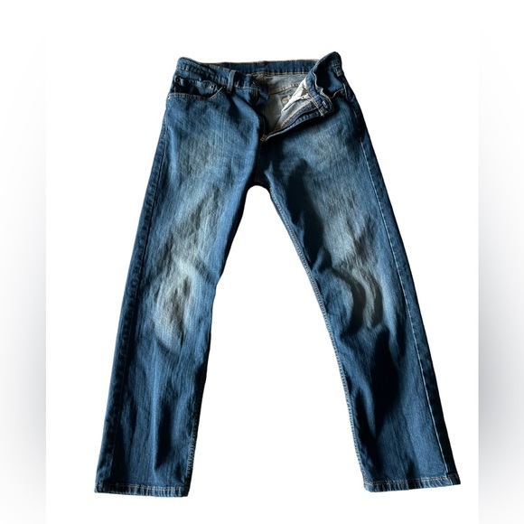 Levi's 505 Men's Size W 34 L 29 Regular Classic Straight Leg Jeans - Picture 5 of 10